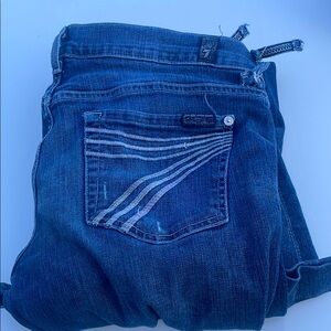 Women's 7 famk jeans